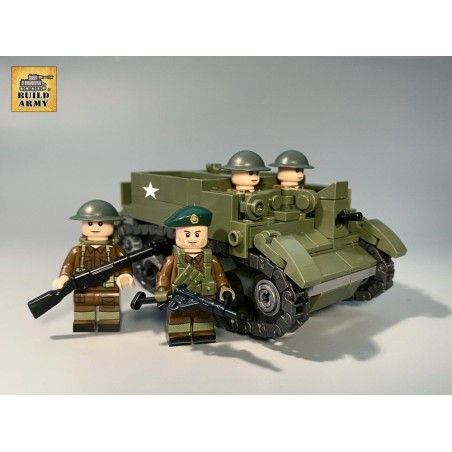 WWII Anglais : Universal Carrier / Bren Gun Carrier (sans figurine) - Buildarmy©