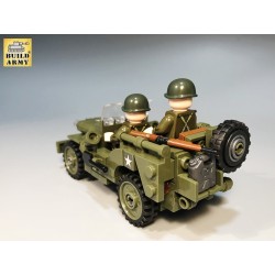 Jeep US type Willys sans figurine - Buildarmy©