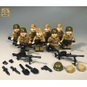 Lot de 8 Soldats Russes