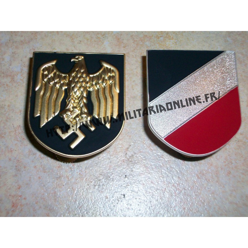 GER - insigne de col - Schütze / Oberschütze - WX GER - insigne de col - Schütze / Oberschütze - WX