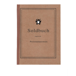 WW2 - Repro de Soldbuch WX...