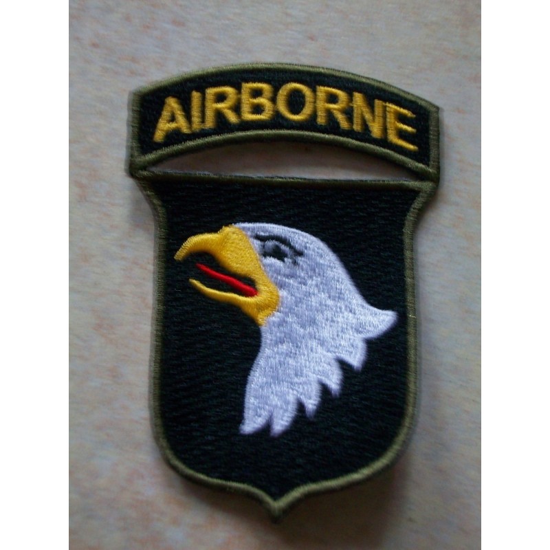 US - Patch 101e Airborn (à l'unité) Officier