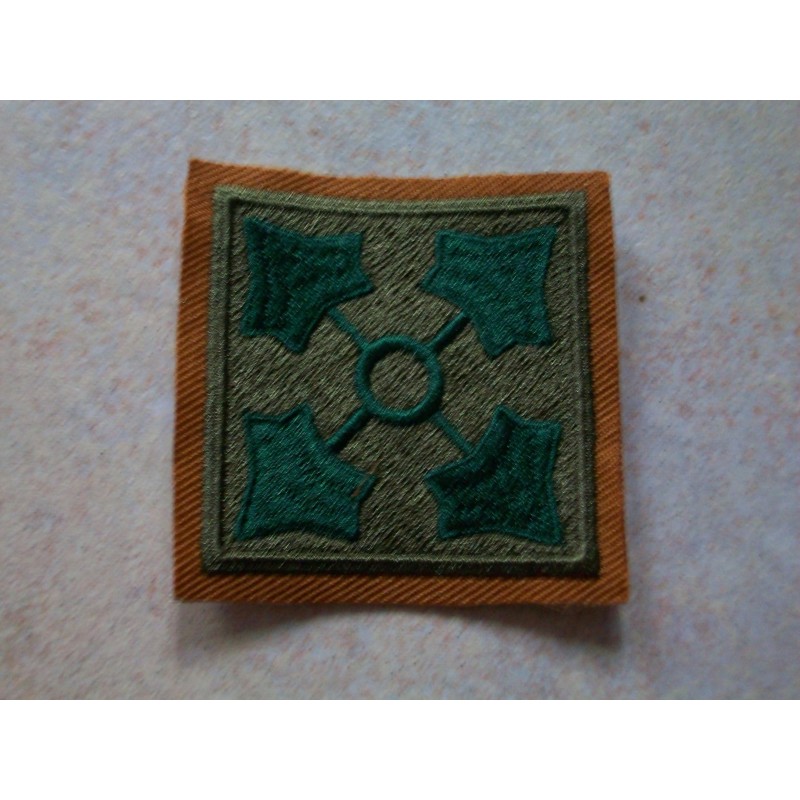 US - Patch 4th infantry (à l'unité) modèle 2