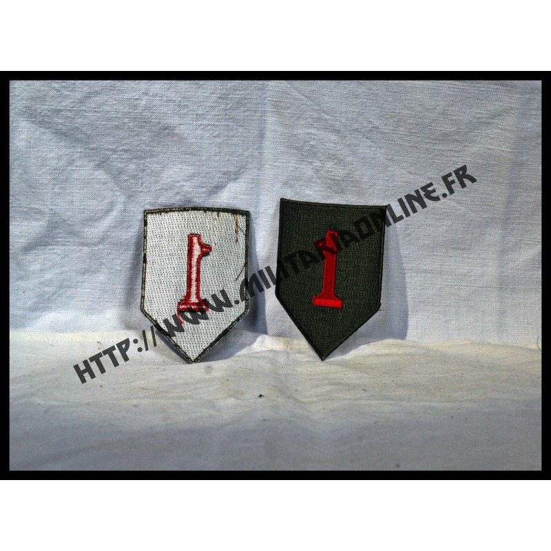 US - Patch 1st infantry I(à l'unité)