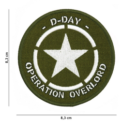 US - Patch commémoratif - DDAY D-DAY - Débarquement Opération overlord