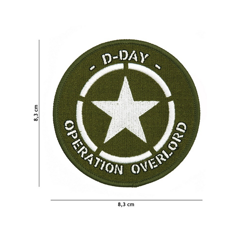 US - Patch commémoratif - DDAY D-DAY - Débarquement Opération overlord