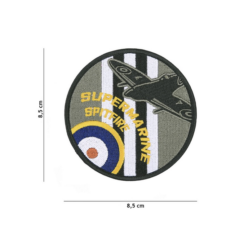 UK - Patch commémoratif - DDAY D-DAY - Supermarine Spitfire invasion marks