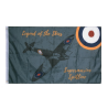 Drapeau UK - commémoratif - WW2 - Supermarine Spitfire