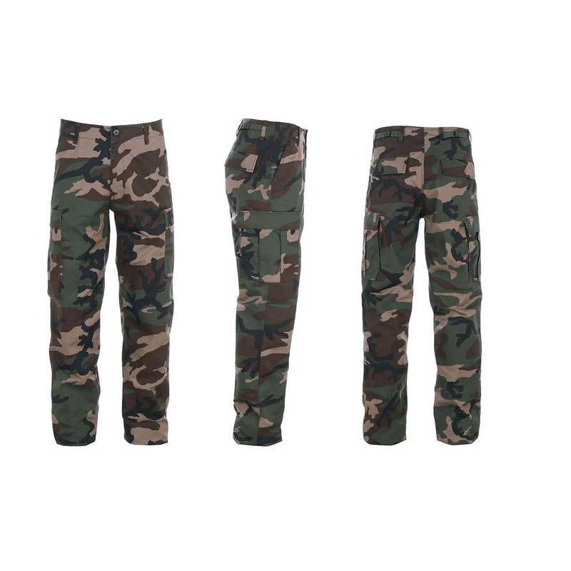 Pantalon BDU Type Gendarmerie Camo Woodland