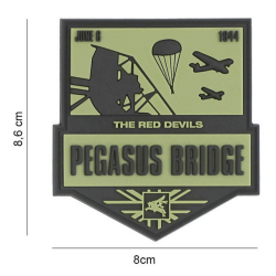 Patch PVC commémoratif - DDAY - Pegasus Bridge