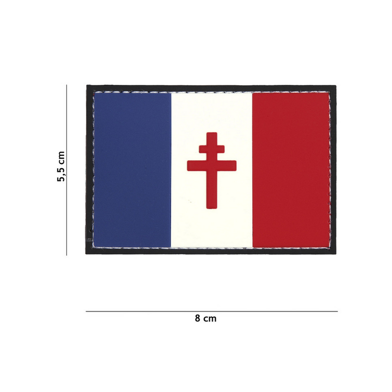 Patch PVC commémoratif - DDAY - France Libre