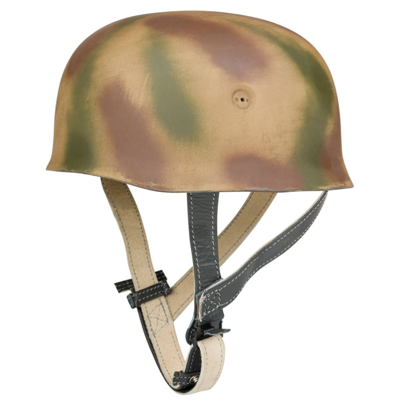 WW2 - Reproduction Stahlhelm casque M38 parachutiste camouflage normandie