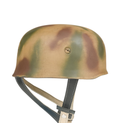 WW2 - Reproduction Stahlhelm casque M38 parachutiste camouflage normandie