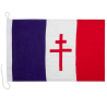 WW2 - WWII - Drapeau France libre croix de lorrain en coton