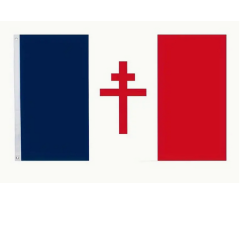 WW2 - WWII - Drapeau France...