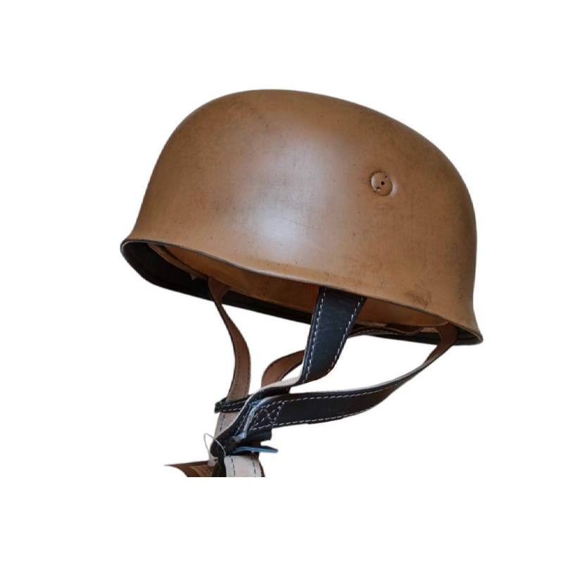 WW2 - Reproduction Stahlhelm casque M38 parachutiste camouflage sable