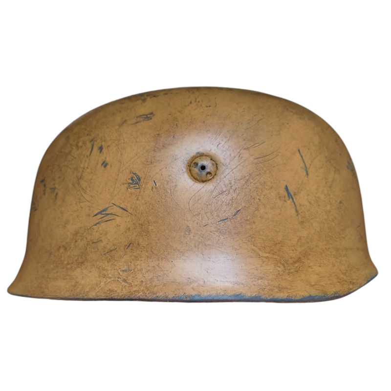 WW2 - Reproduction Stahlhelm casque M38 parachutiste camouflage sable