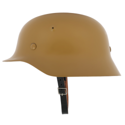 WW2 - reproduction de casque M40 DAK couleur sable Afrika Korps