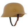 WW2 - reproduction de casque M40 DAK couleur sable Afrika Korps