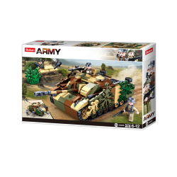 Sluban Camouflages Tank...