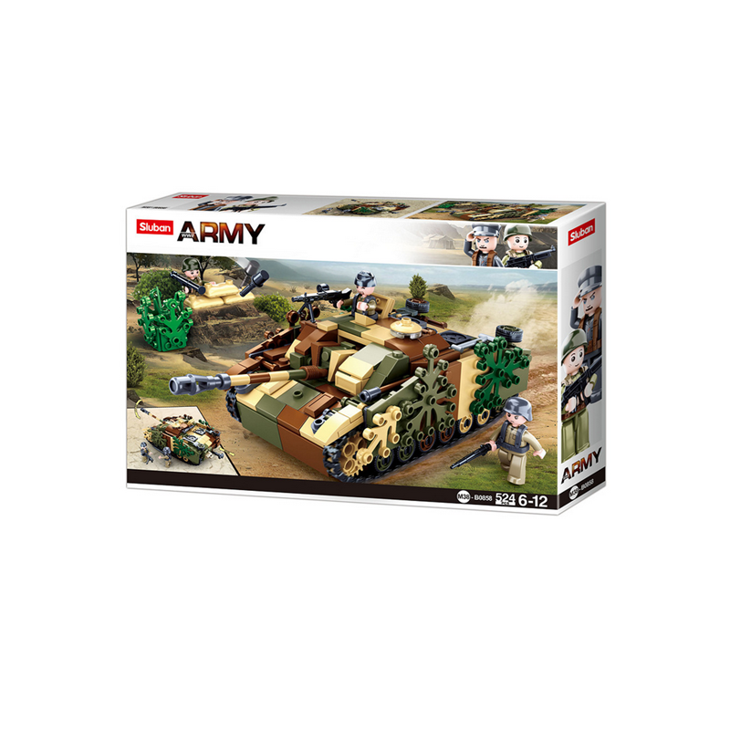 Sluban Camouflages Tank M38-B0858 Sturmgeschütz