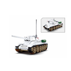 Sluban (Battle of Budapest)-tank (white) M38-B0978 T34-85 Hivers