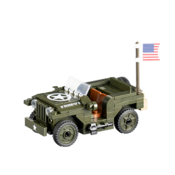 Sluban WWII Jeep Willys US Army M38-70210