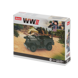 Sluban WWII Jeep Willys US...