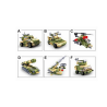 Sluban Armée missile antiaérien S-400 présentoir 6 en 1