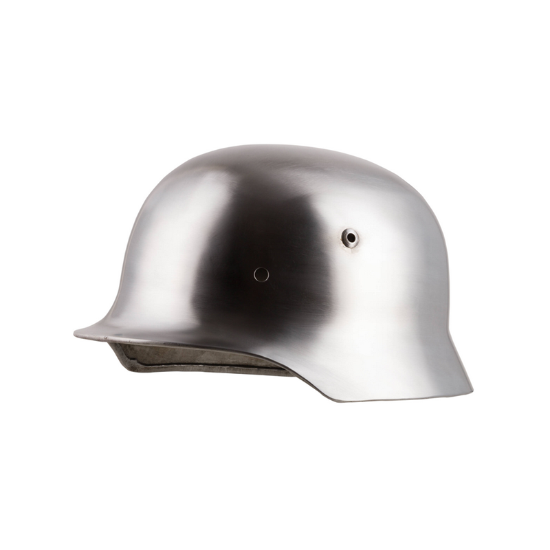 Coque de casque Allemand - brute à peindre sans intérieur ni rivets M35 M40 ou M42