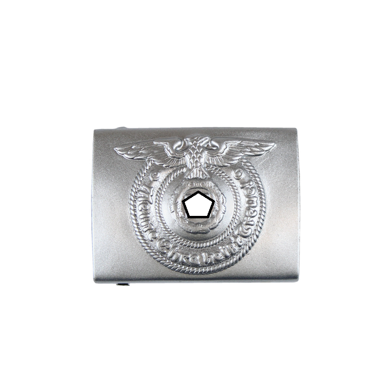 Boucle de ceinture Waffen XX en acier - repro
