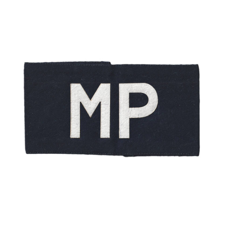 WW2 - Reproduction de brassard pour Police militaire - MP
