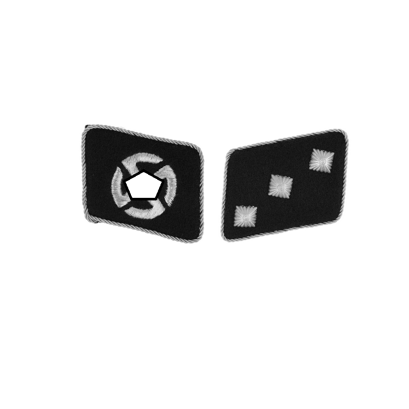 WW2 - Patte de col 11th Waffen Panzergrenadier „Nordland” - Untersturmführer