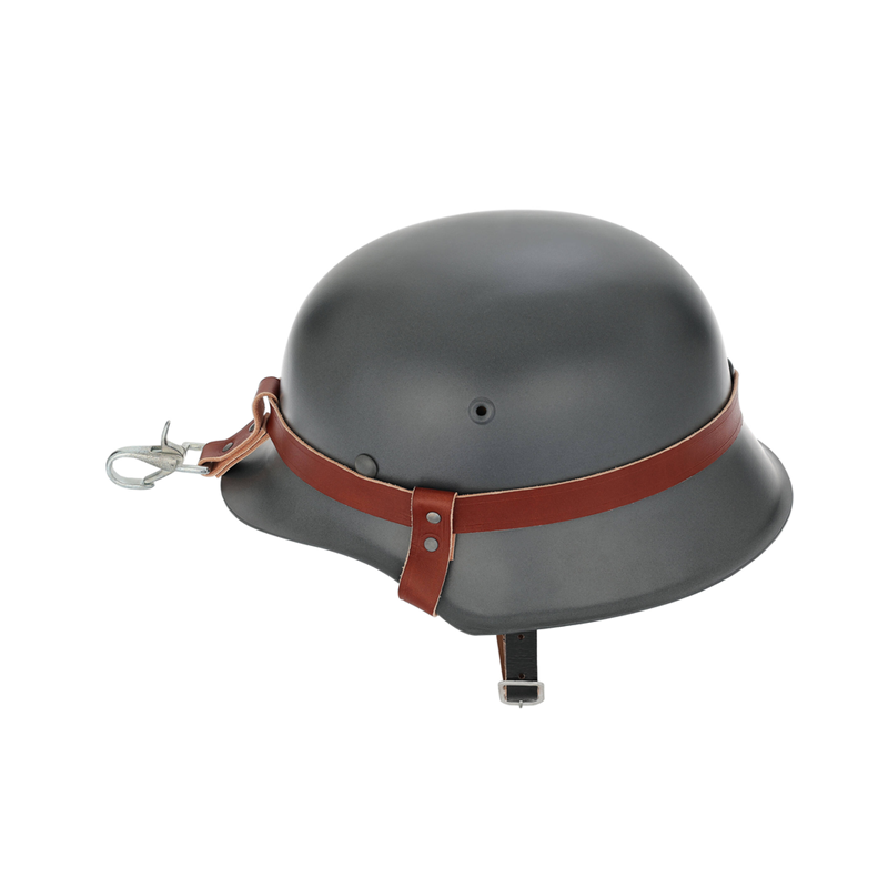 WW2 - Sangle de rangement pour casque stahlhelm Marron (sangle seule)