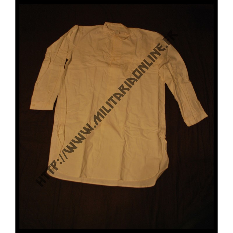 Chemise WH / WX blanche post ww2