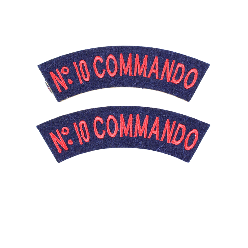 paire de Patch 2paule Commando N°10 - Kieffer France Libre