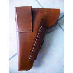 Etui Holster pour Pistolet 640b marron repro