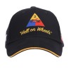 Casquette Commémorative WW2 - Hells On Weels - 2nd armored US - division blindée - couleur au choix