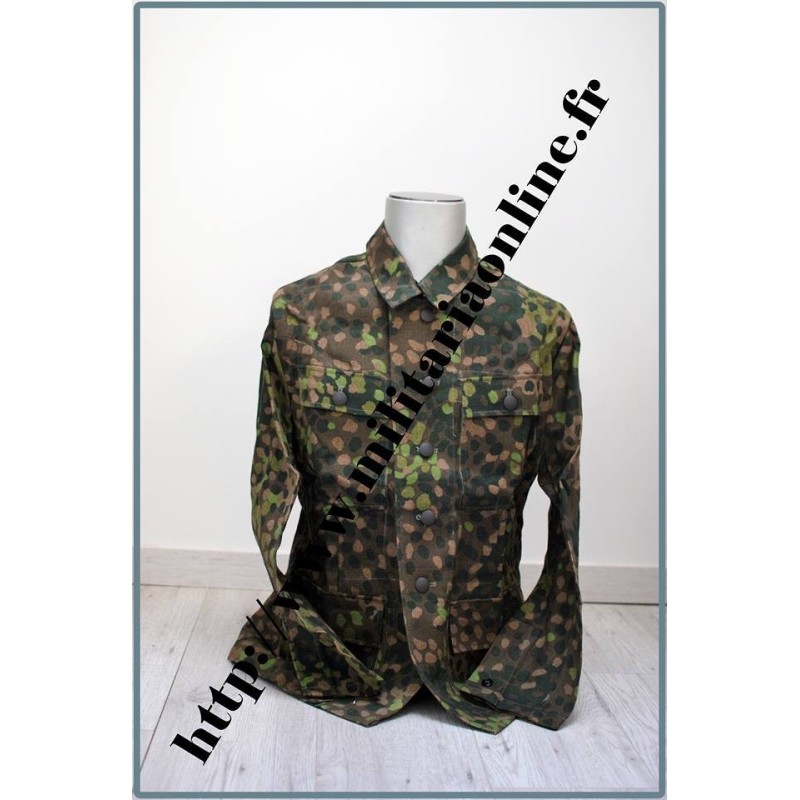 Veste WX camo à pois DOT44 M44 Erbsentarn - Haute qualité